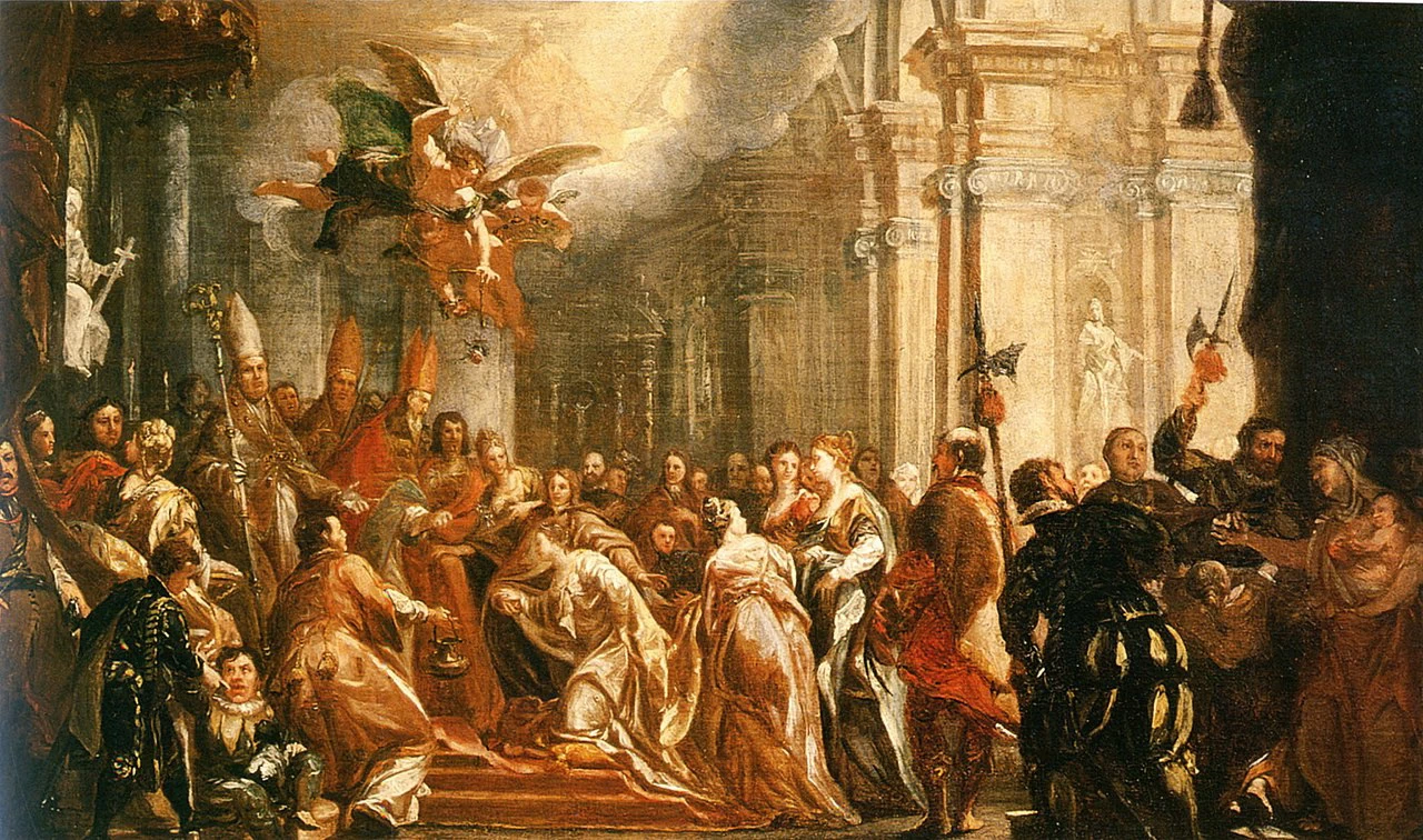 Matrimonio di Johann Wilhelm von der Pfalz e Maria Anna Josepha (Asburgo) - Civici Musei di Udine